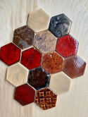Hexagony małe 8 cm Sample zestaw 11
